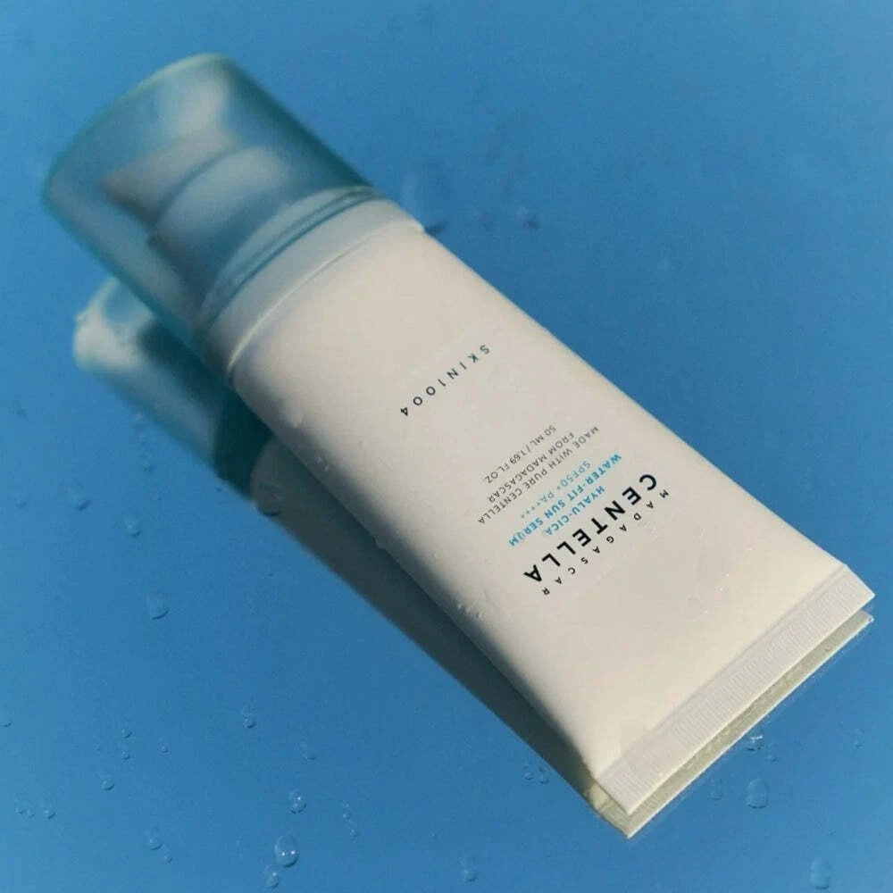 Skin1004 Madagascar Centella Hyalu-Cica Sun Serum SPF50+ PA++++ - Hydrating Sensitive Skin SPF