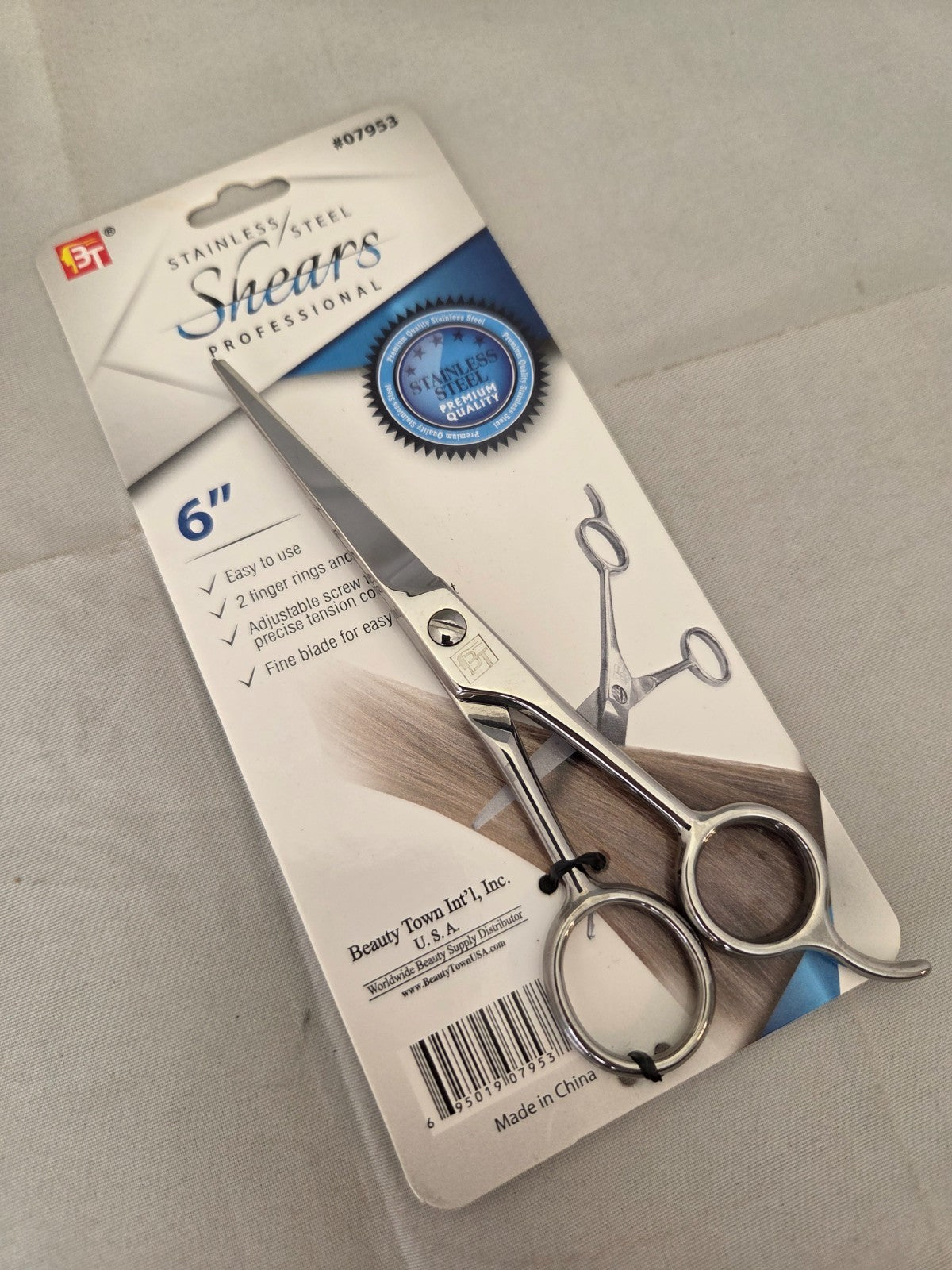 Hair Cutting Scissors Stainless Steel 5.5-7.5 Inch Professional Barber Shears