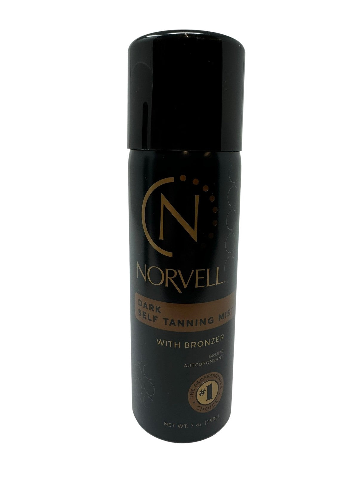 Dark Self Tanning Mist with Bronzer - 7 Oz Tanning Spray for Glow
