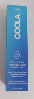 SPF 50 Face Sunscreen Fragrance Free 1.7 Fl Oz - Sealed & New