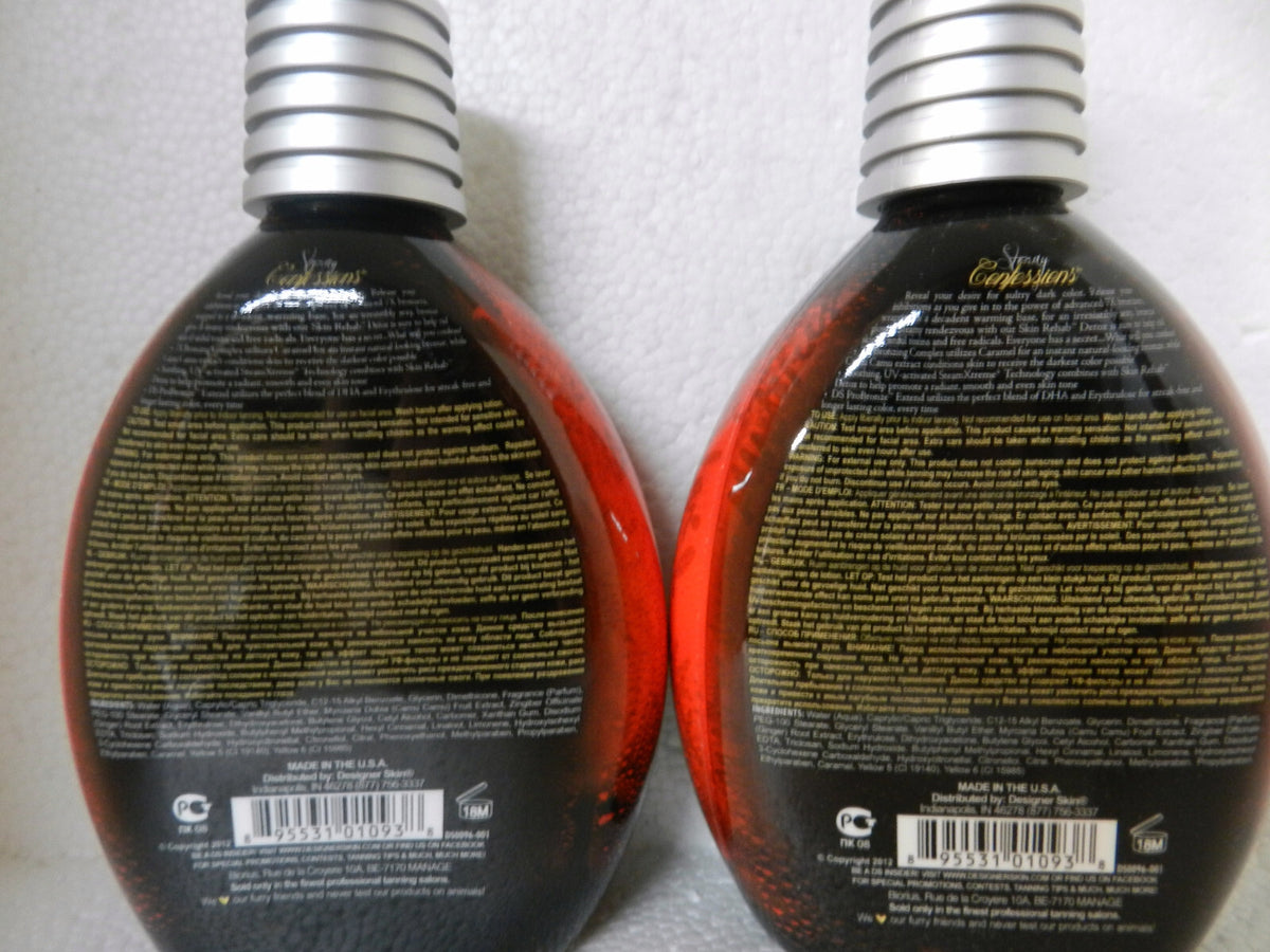 Steamy Confessions 7X Warm Bronzer Tanning Lotion - Designer Skin