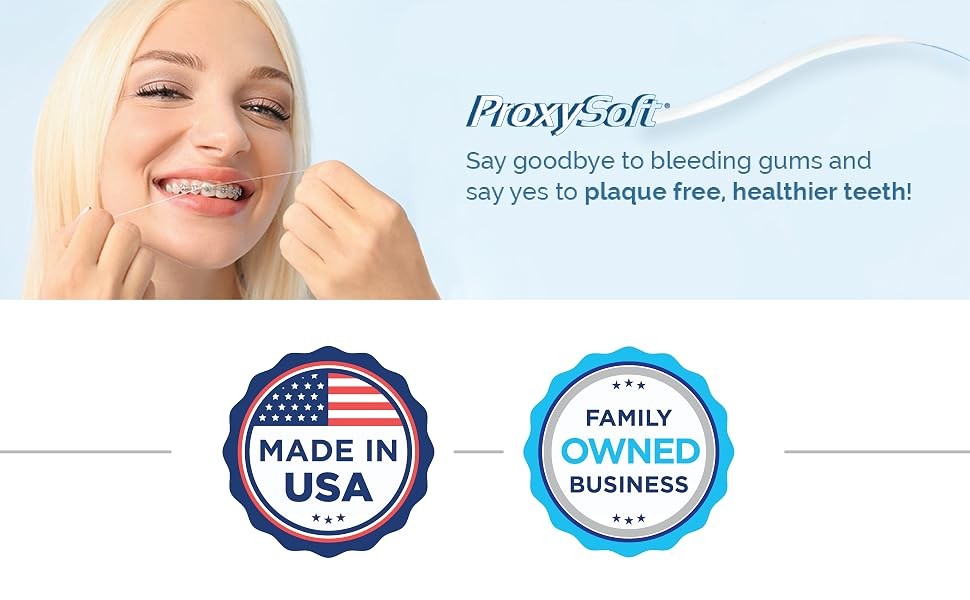Dental Floss for Bridges & Implants - Travel Pack 30 Pre-Cut Threads