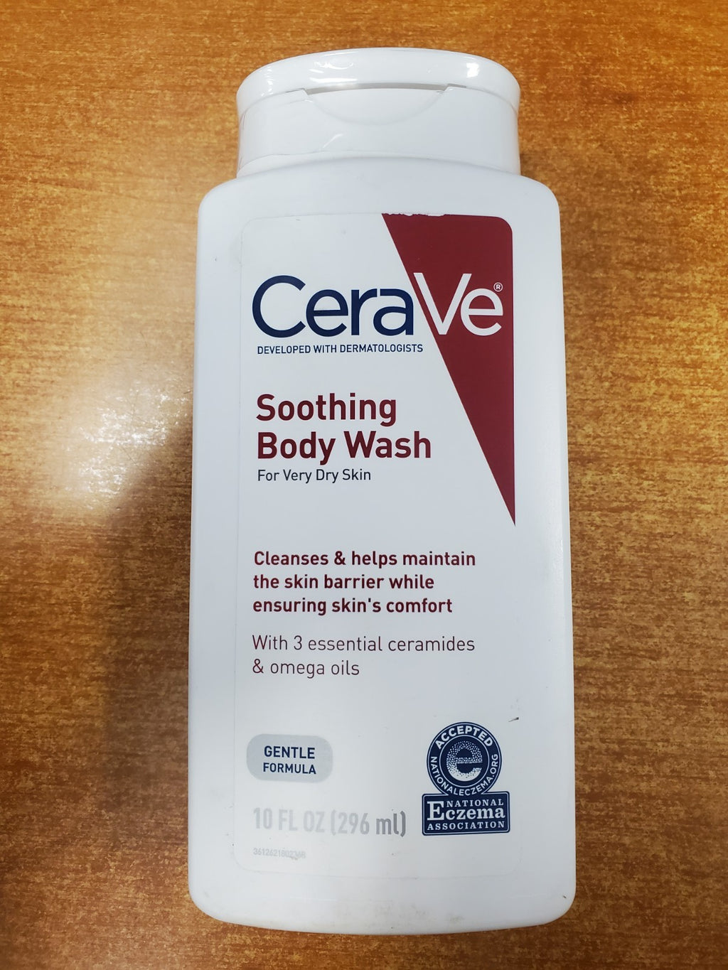 CeraVe Soothing Body Wash for Dry Sensitive Skin 10 oz - Fragrance-Free