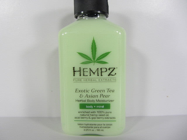 Hempz Green Tea & Asian Pear Moisturizer - Tanning & Body Lotion 2.25 oz