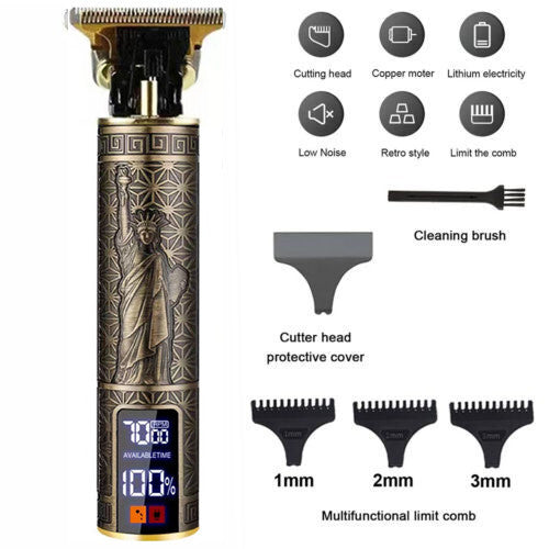 Cordless Professional Hair Clippers Trimmer for Men Beard Haircut