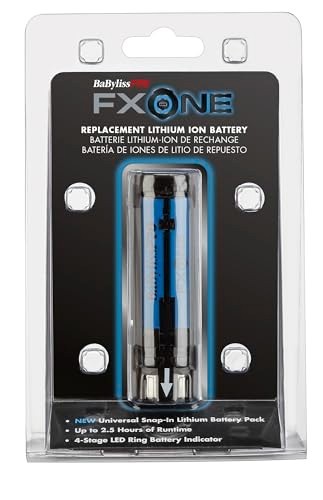 Replacement Battery for FXONE Hair Clipper - Extended Runtime & LED Indicator