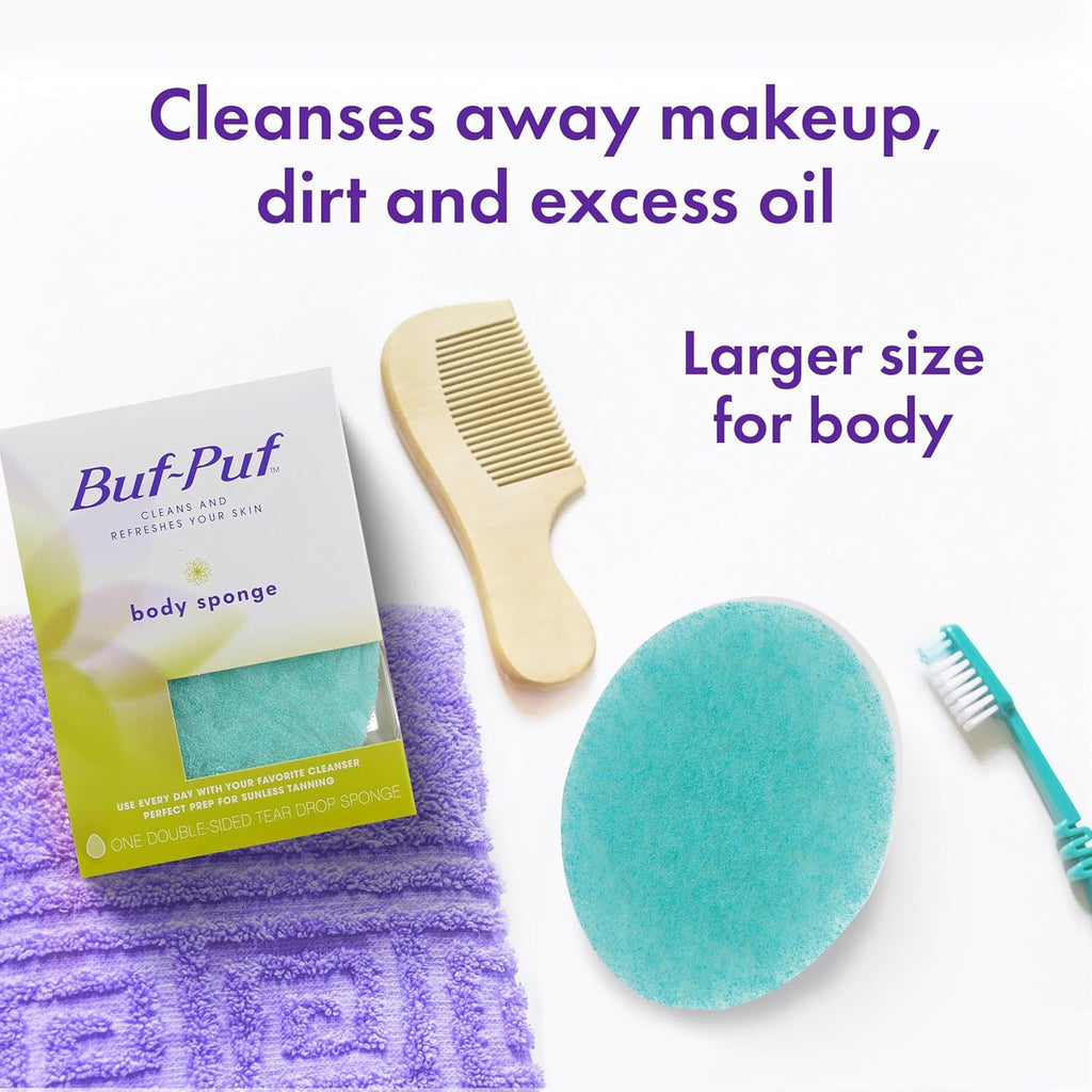 Dermatologist-Developed Body Sponge for Exfoliation and Deep Cleaning