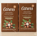 Caress Shea Butter Brown Sugar Exfoliating Bar Soap - 12 Bars