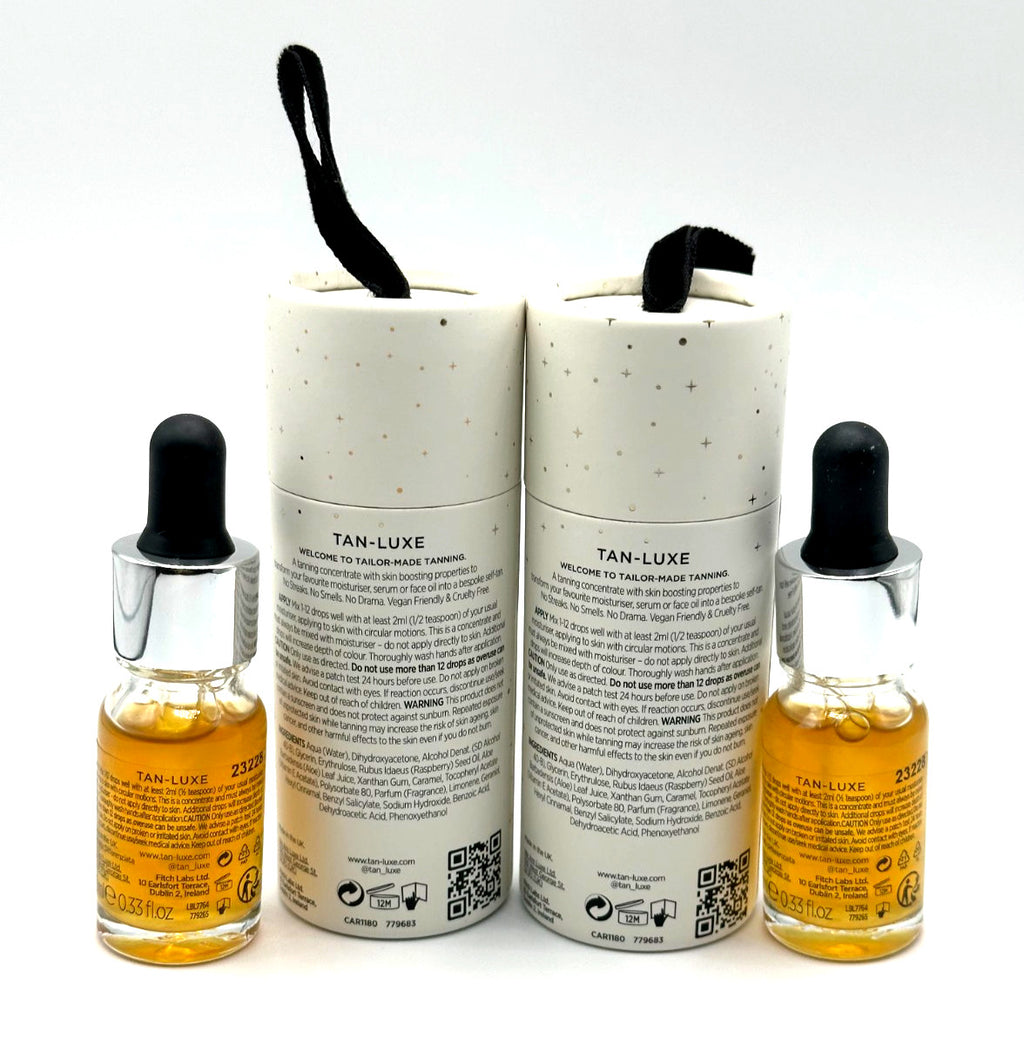 Self Tan Drops Light Medium - 2 Pack, Illuminating Face Serum