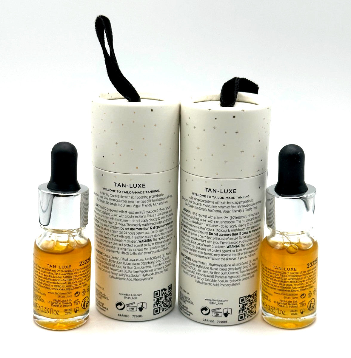 Self Tan Drops Light Medium - 2 Pack, Illuminating Face Serum