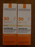 Mineral Sunscreen SPF 50 Light Fluid Sunscreen 1.7 oz - Pack of 2