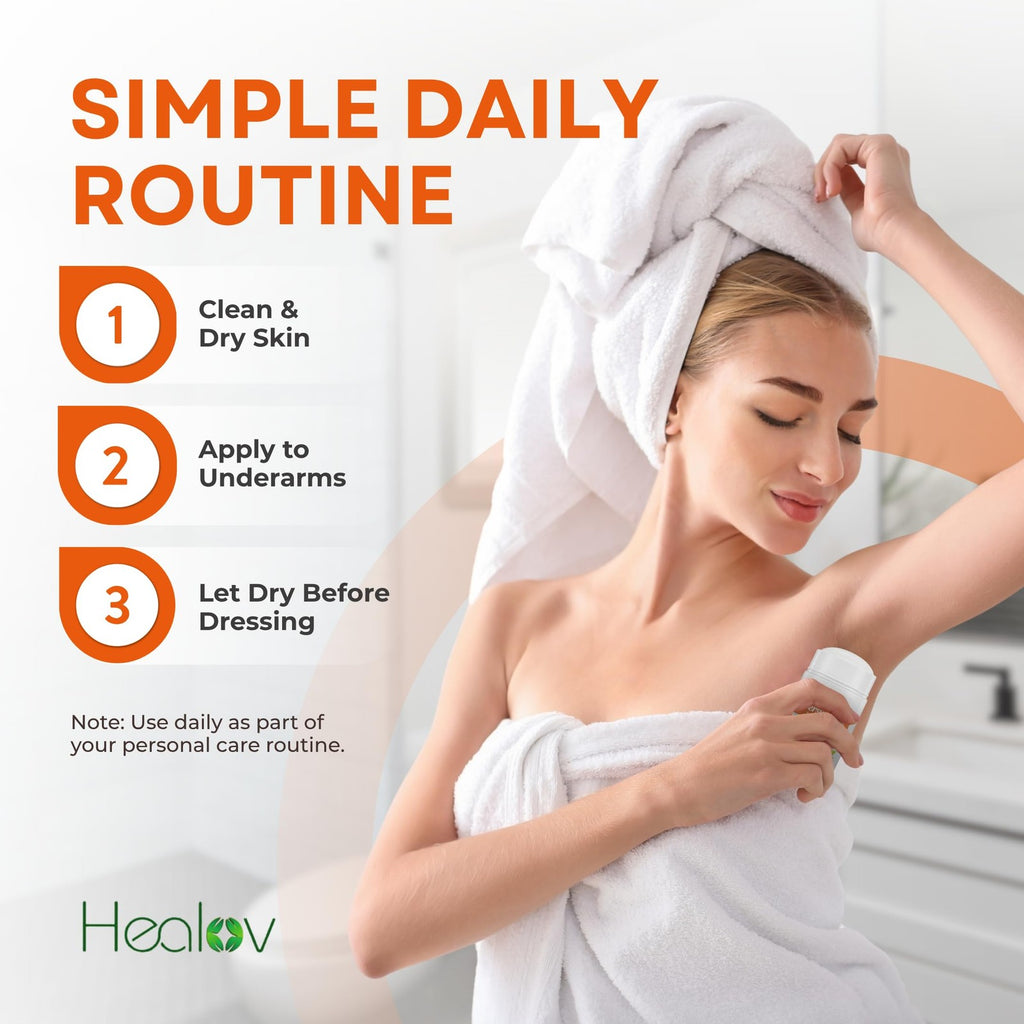 All-Natural Persimmon Deodorant for Whole Body, Aluminum-Free