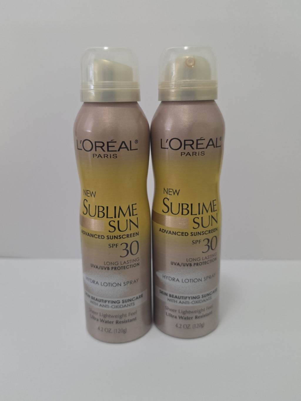 Loreal Sublime Sun SPF 30 Clear Mist Sunscreen Discontinued - 2X