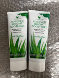 Natural Aloe Vera Toothgel with Bee Propolis - Fluoride-Free, Vegan, Fresh Mint Flavor, 2 Tubes