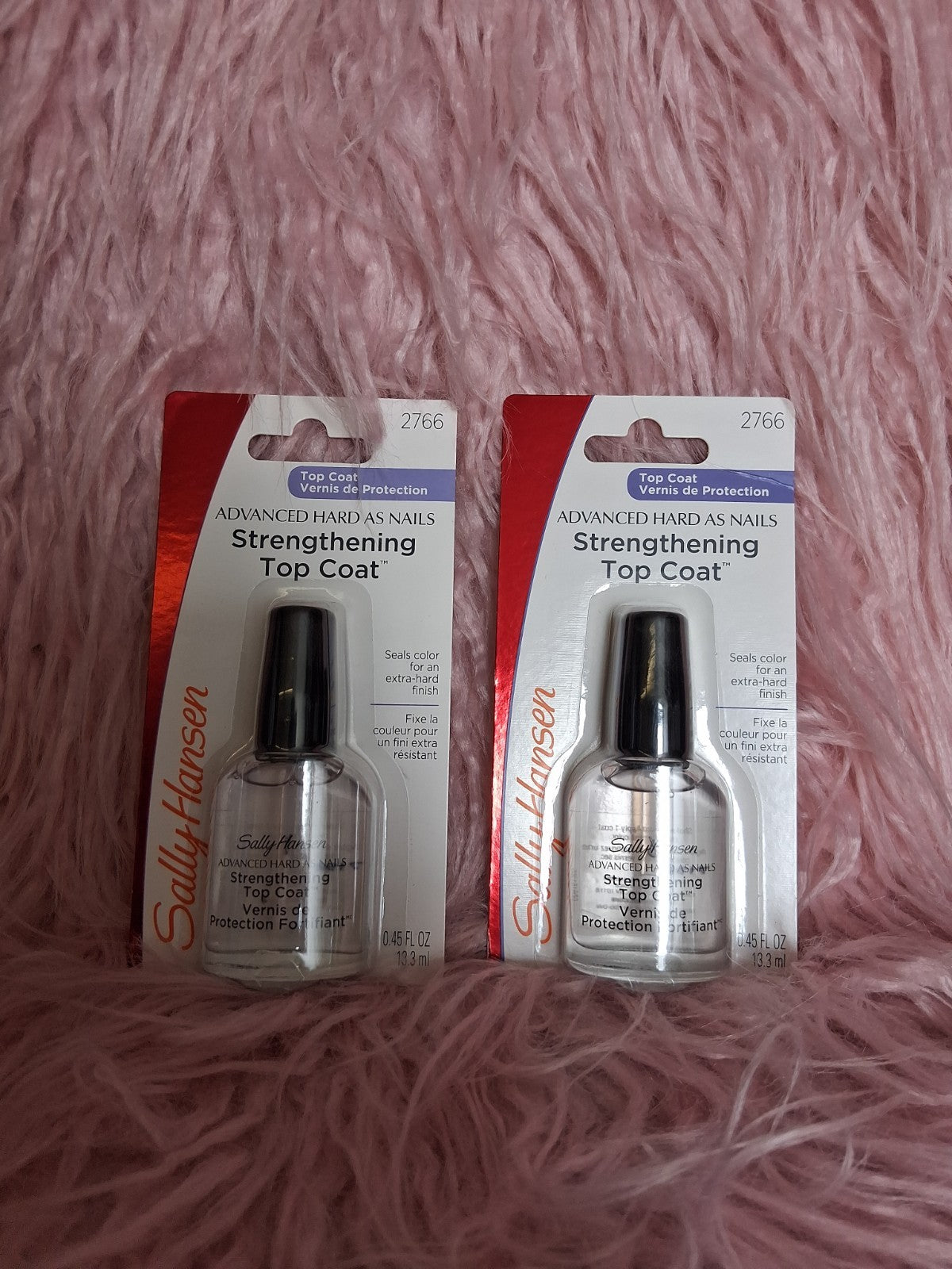 Sally Hansen Hard As Nails Strengthening Top Coat 13ml - Pack of 2