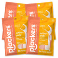 Orthodontic Dental Floss Picks Unflavored 36 Count Pack of 4 for Braces