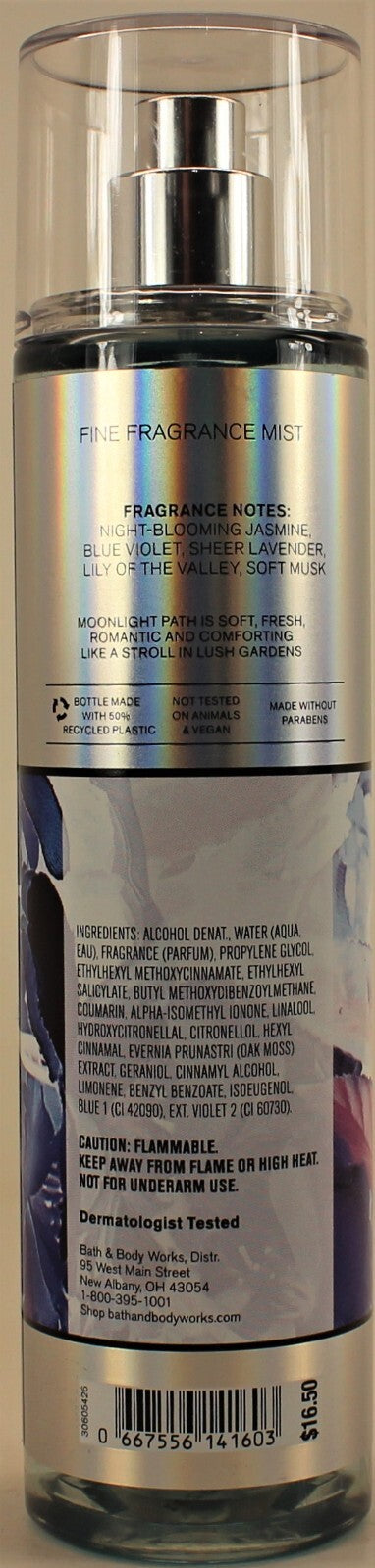 Moonlight Path Body Mist Spray - Romantic 8oz Fragrance for Women