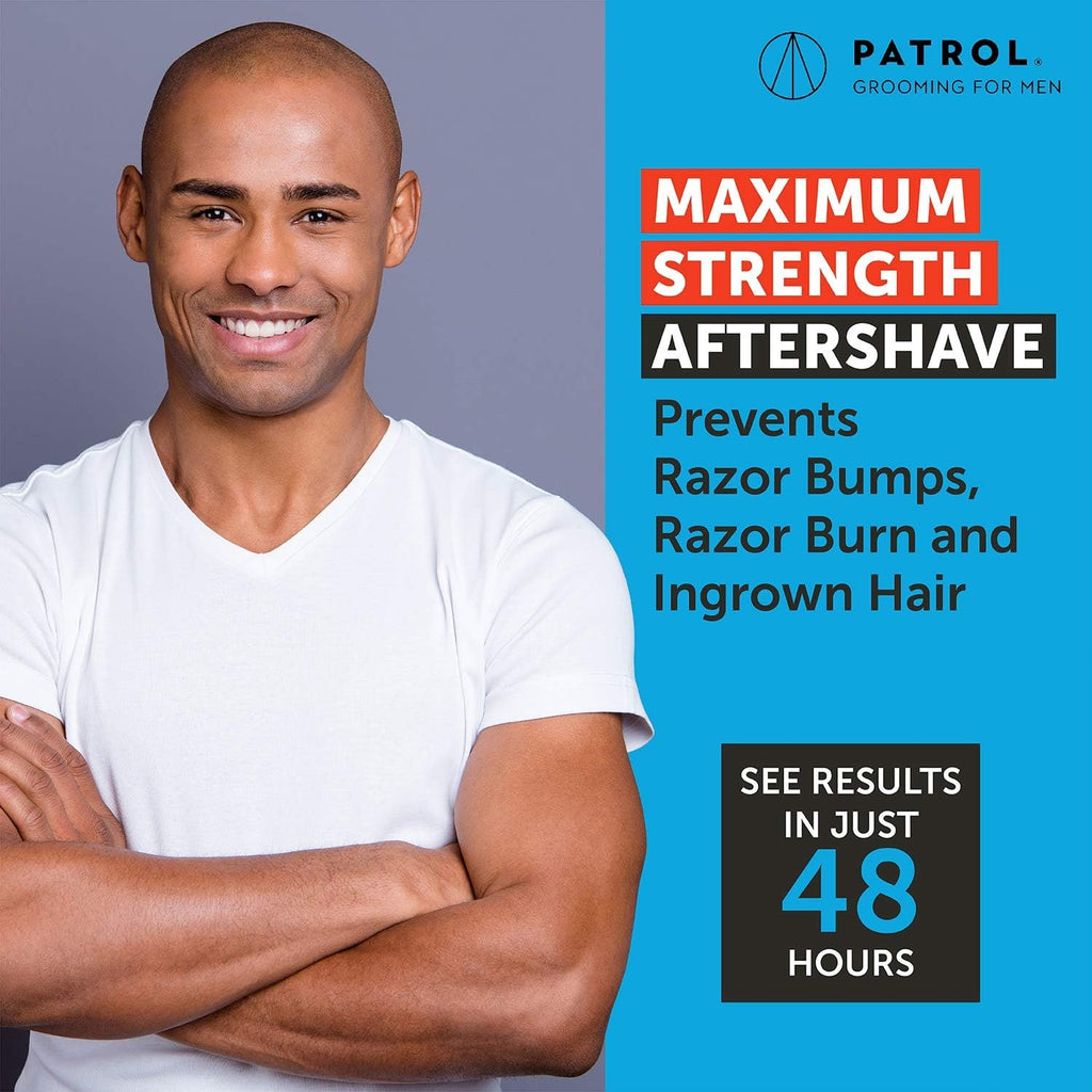 Maximum Strength Aftershave for Razor Bumps & Ingrown Hairs - 2oz