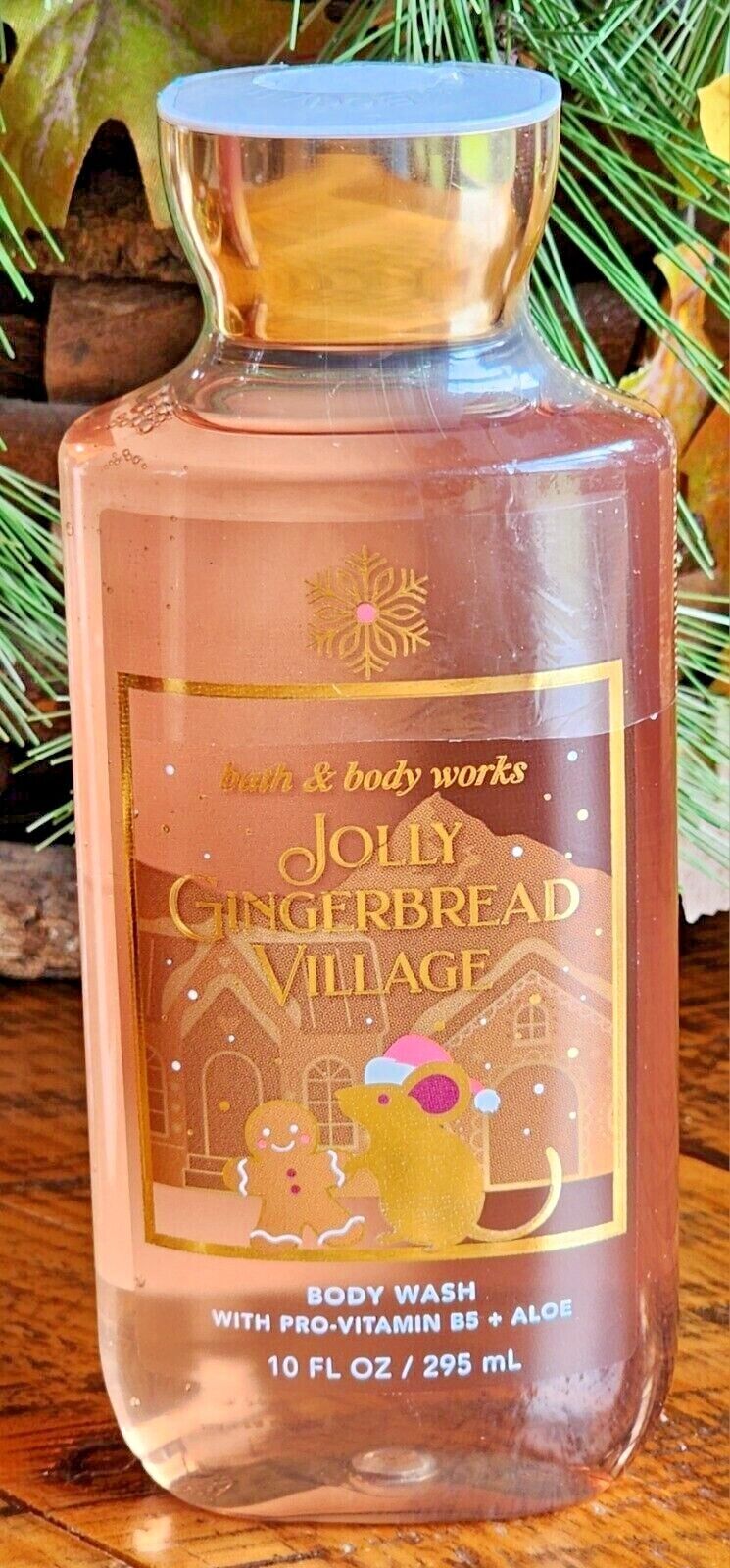Christmas Jolly Gingerbread Village Bath & Body Collection - Full Size