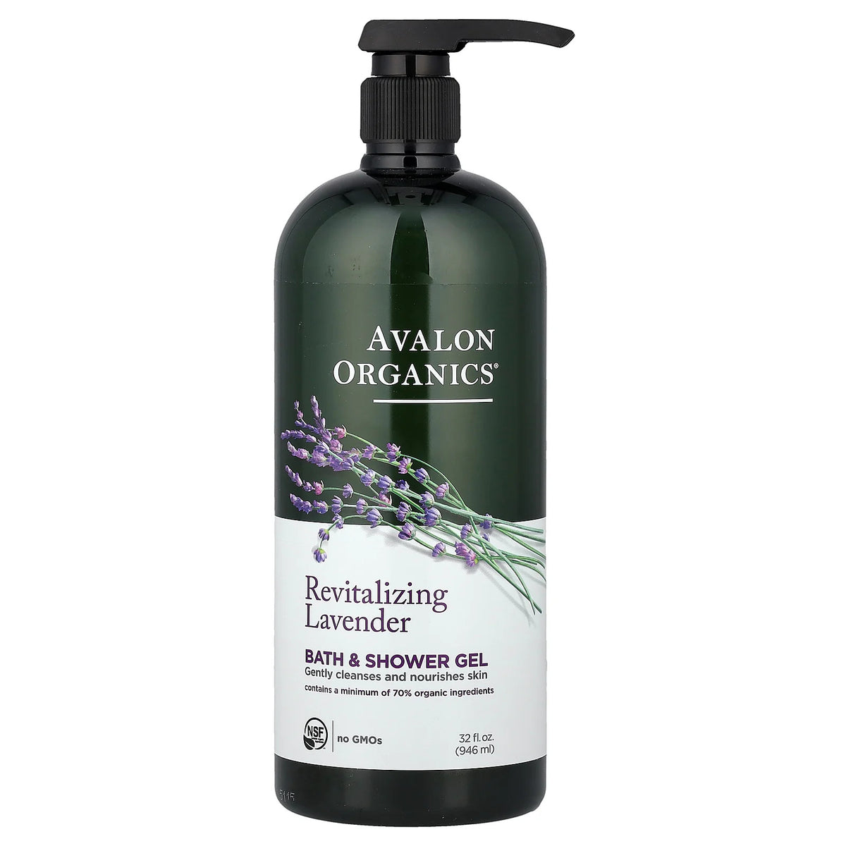 Revitalizing Lavender Body Wash - Organic, Nourishing, 32 fl oz