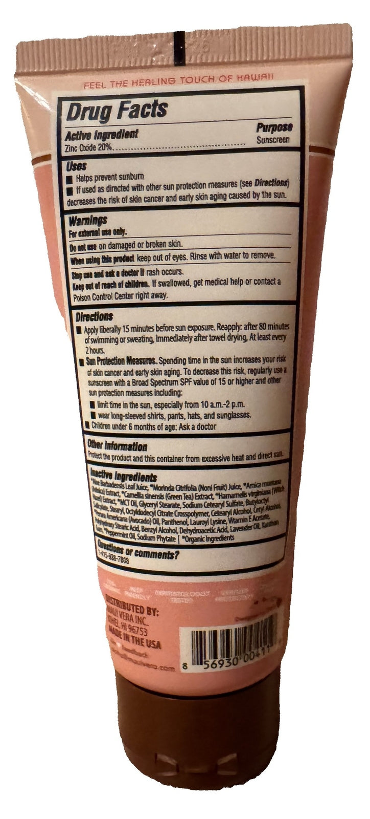 Reef-Friendly Mineral Sunscreen SPF 30 - Travel & Lavender Peppermint Options
