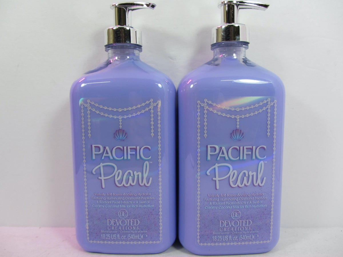 Devoted Creations Pacific Pearl Body Moisturizer Lotion - 2 Pack, Hydrating & Illuminating