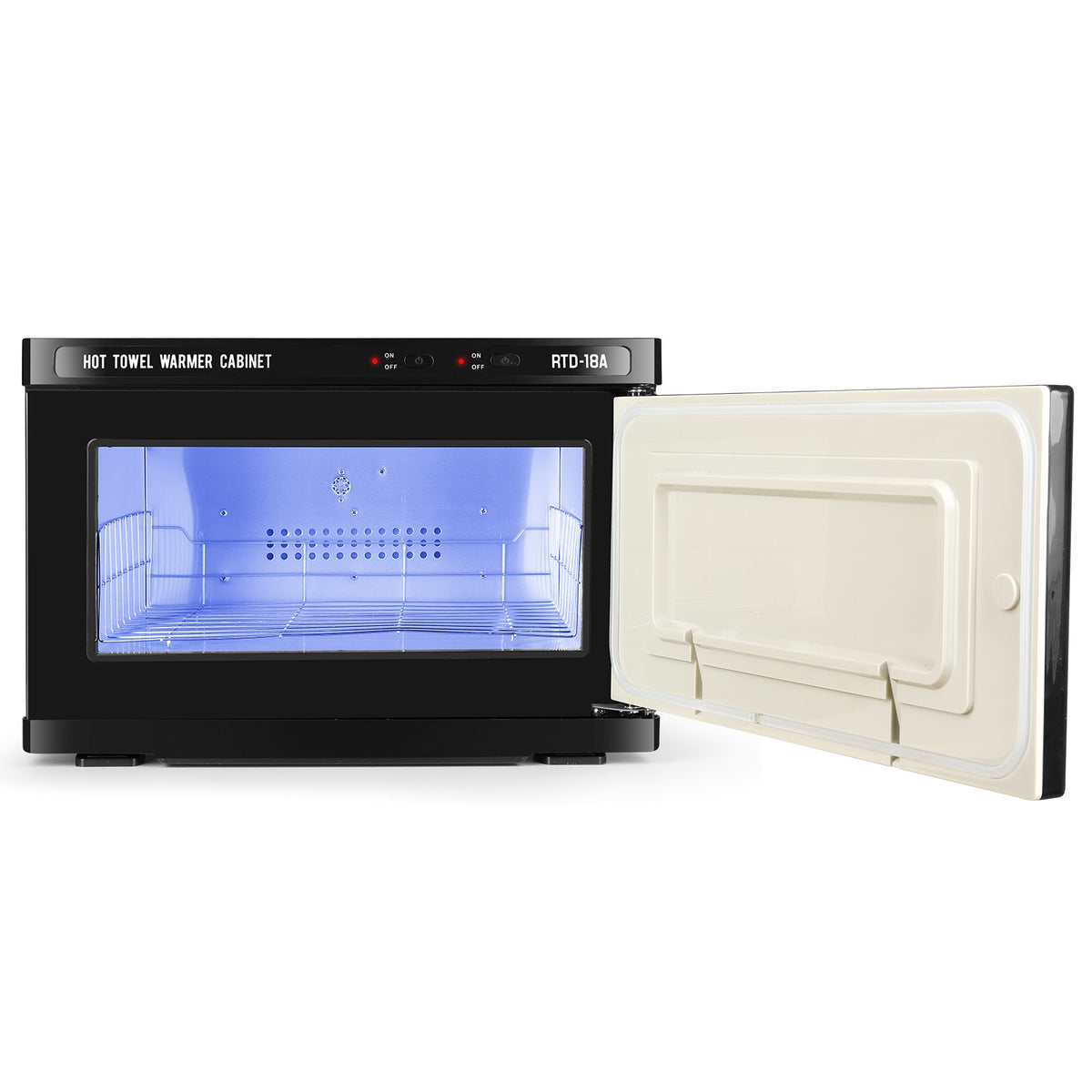 Pro 18L UV Sterilizer & Hot Towel Warmer Cabinet for Spa Salon Stainless Steel