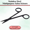 Professional Hair and Facial Grooming Scissors - Multi-Function Salon Shears