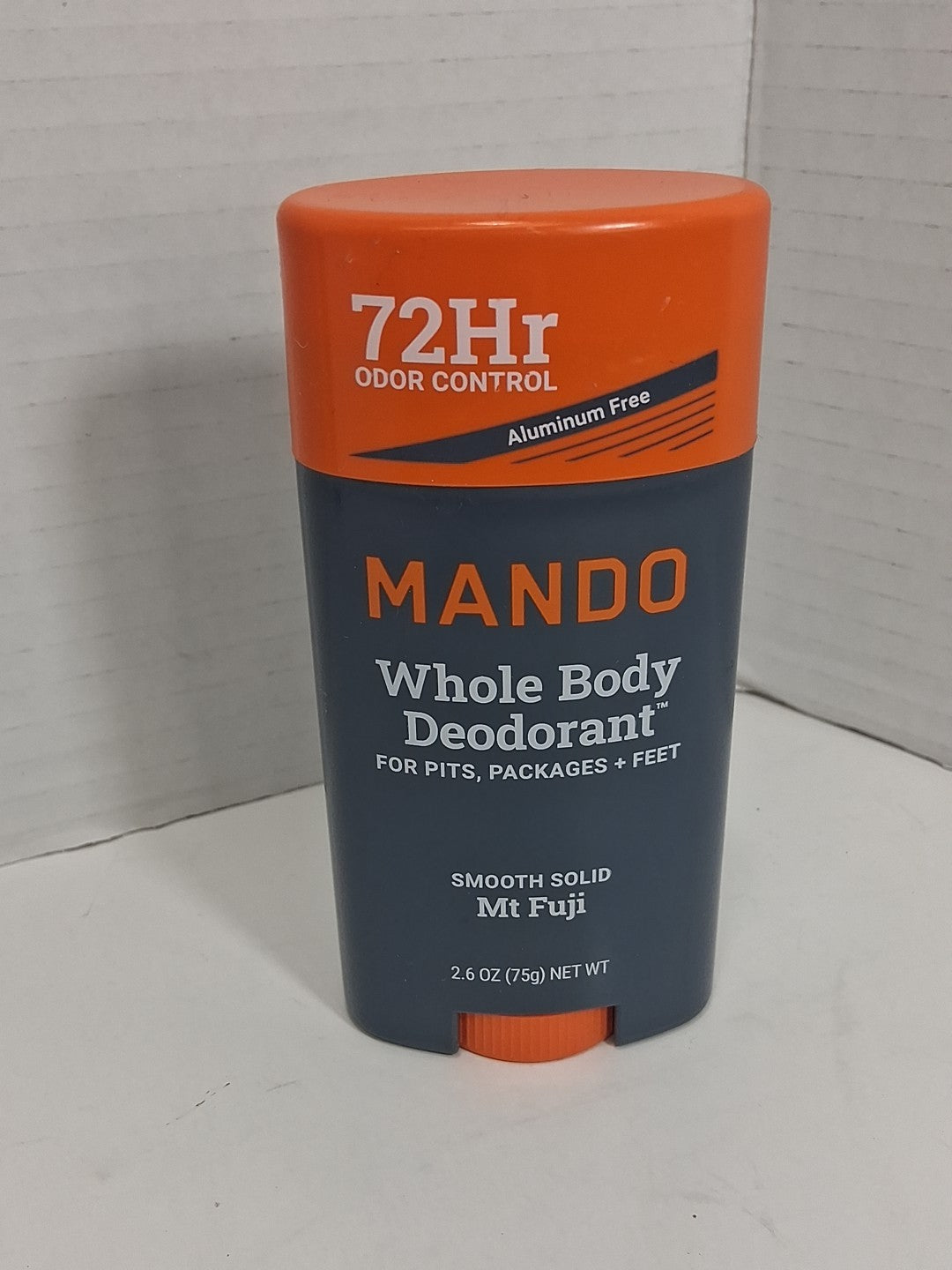 Mondo Whole Body Deodorant Stick - Aluminum-Free, 2.6 oz, Clinically Proven Odor Control