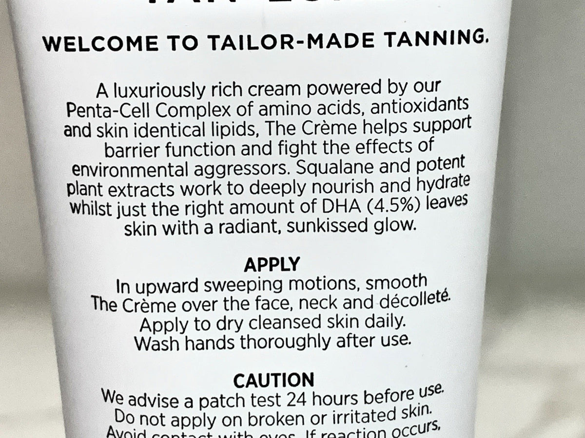Self-Tanning Facial Cream - Hydrating Gradual Tan for Face 2.19 oz
