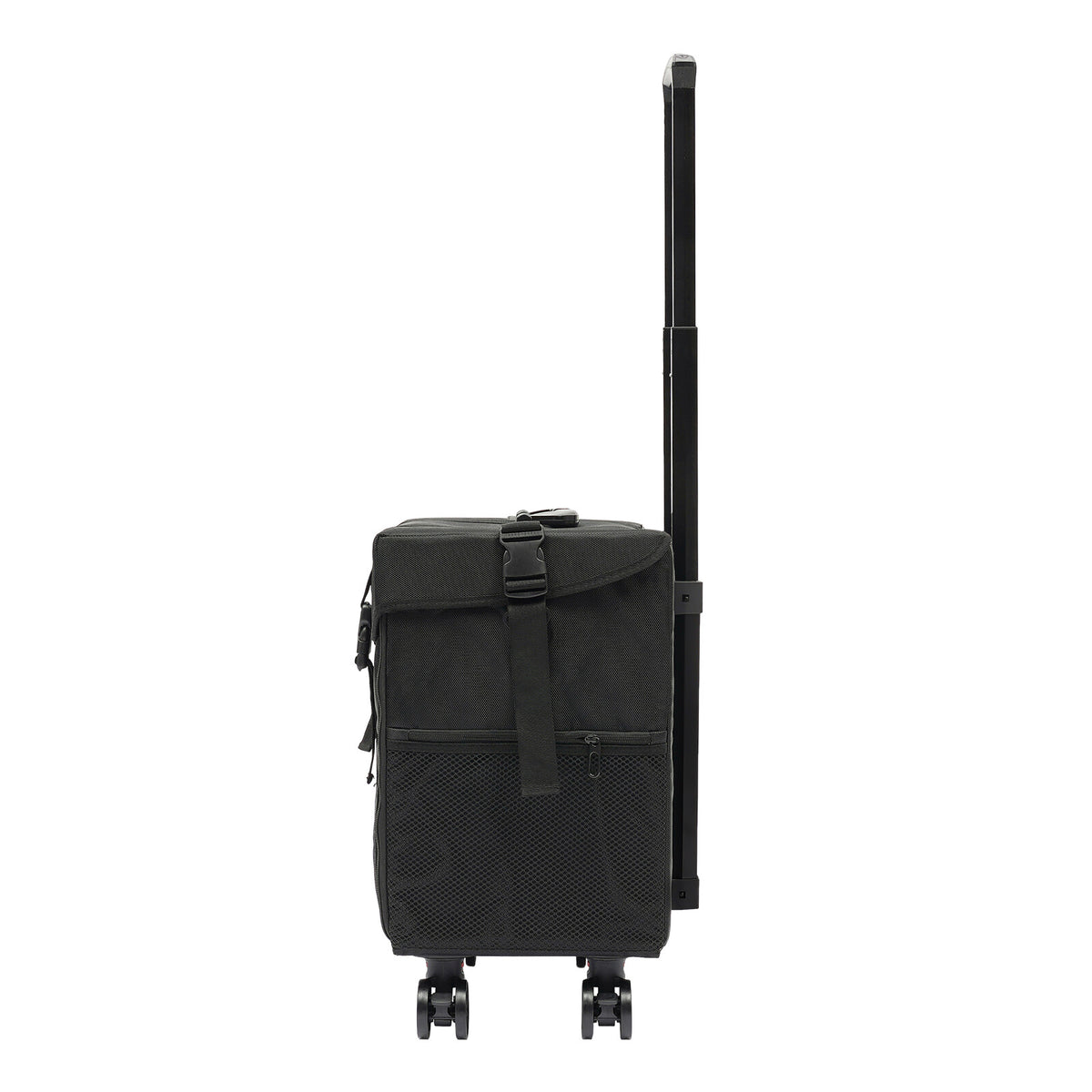 Travel Makeup Case with Wheels, 8 Removable Drawers, Waterproof Oxford