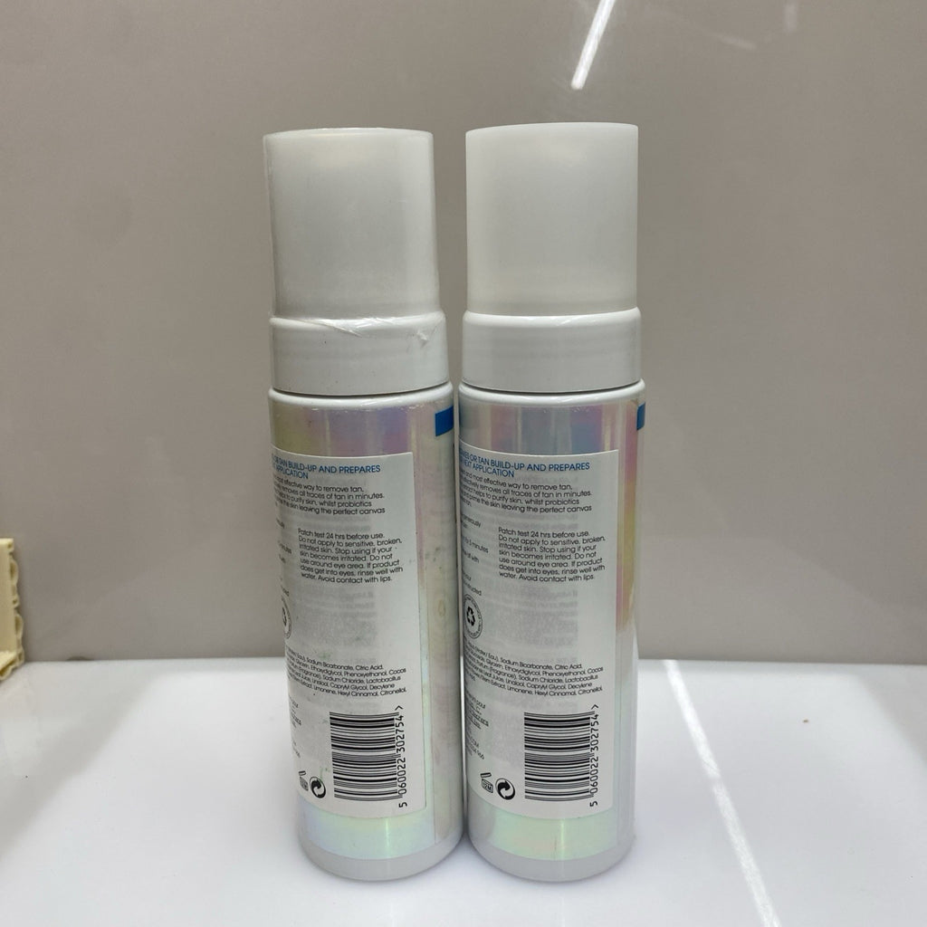 Tan Remover Mousse & Primer 2-in-1 - Unsealed, 6.7 Fl Oz (2 Pack)