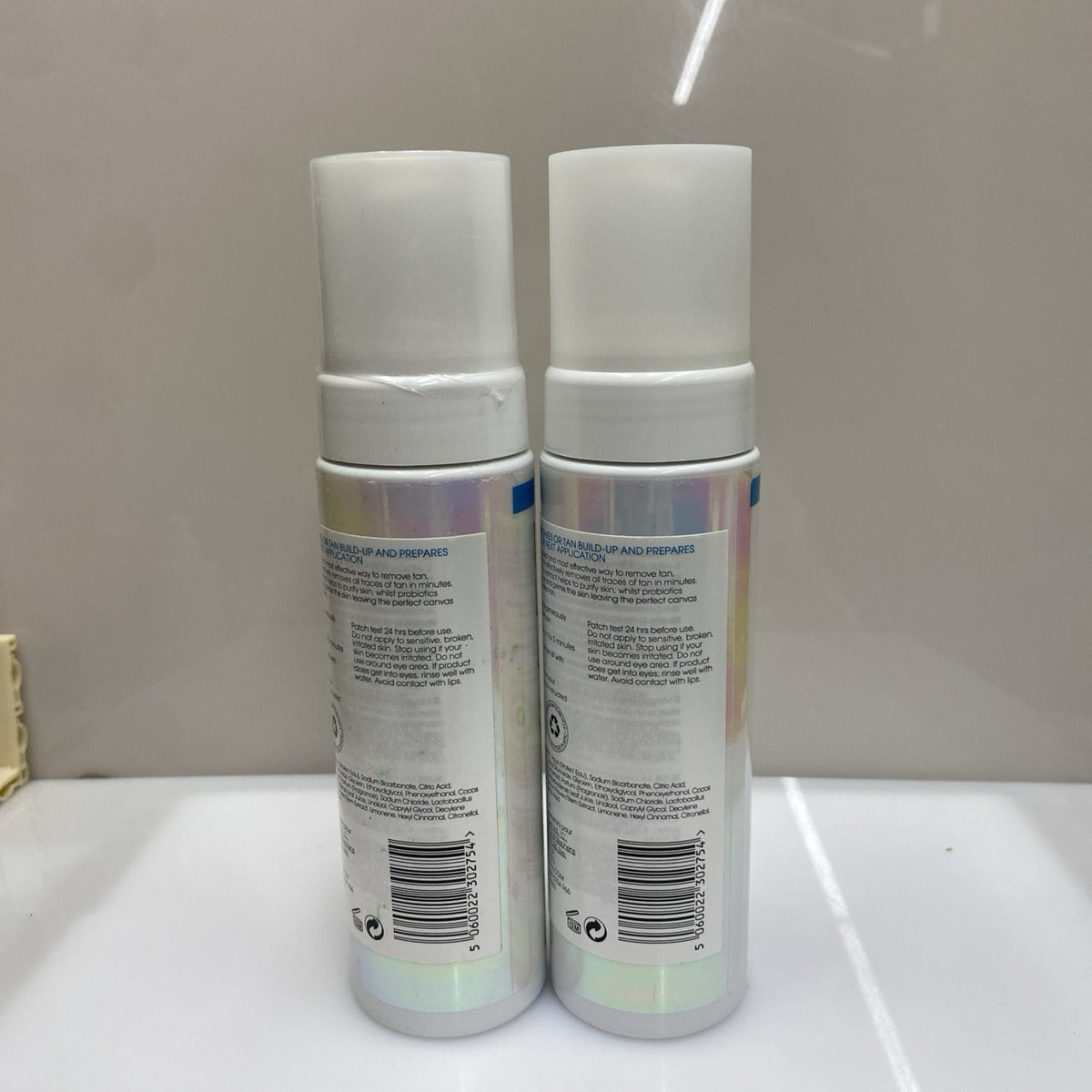 Tan Remover Mousse & Primer 2-in-1 - Unsealed, 6.7 Fl Oz (2 Pack)