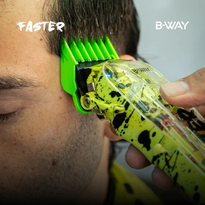 Professional Cordless Hair Clipper with 7800 RPM Motor & 13-Piece Kit