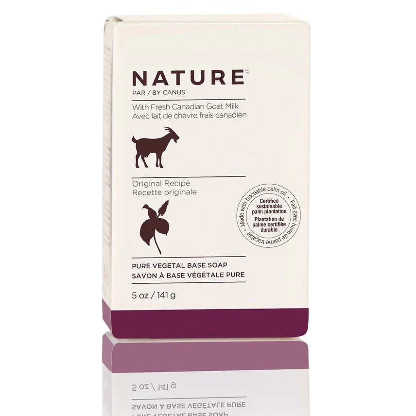 Canadian Goat Milk Bar Soap - Fresh, Moisturizing 5oz 4-Pack