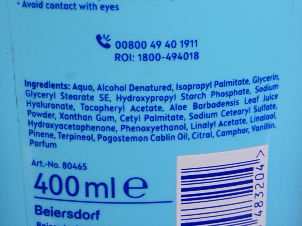After Sun Moisturizer Lotion Aloe Vera 400ml - Hydrating Skin Care for Sun Exposure