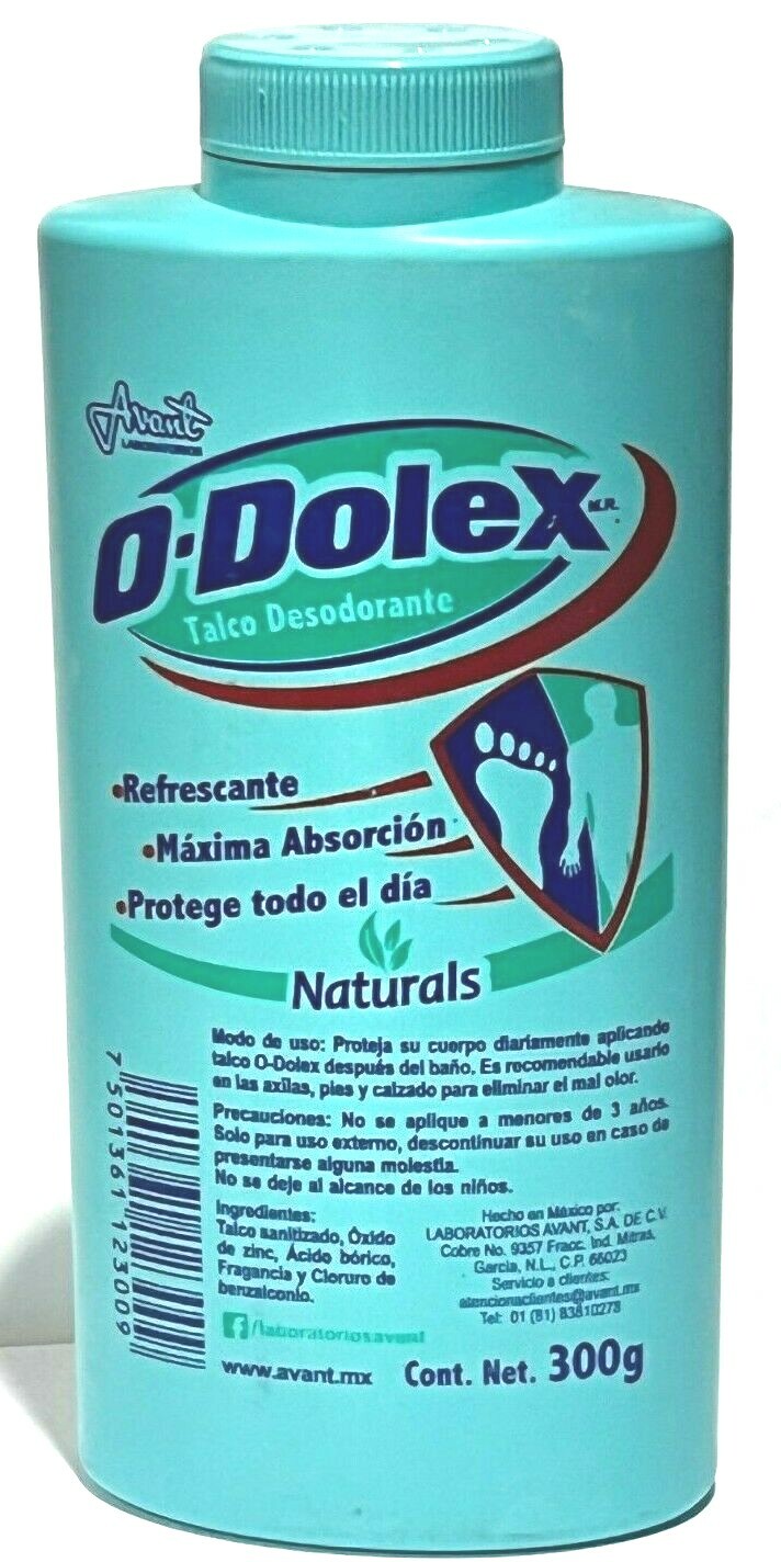 Deodorant Talcum Powder for Feet & Body 300g | Odor & Moisture Control
