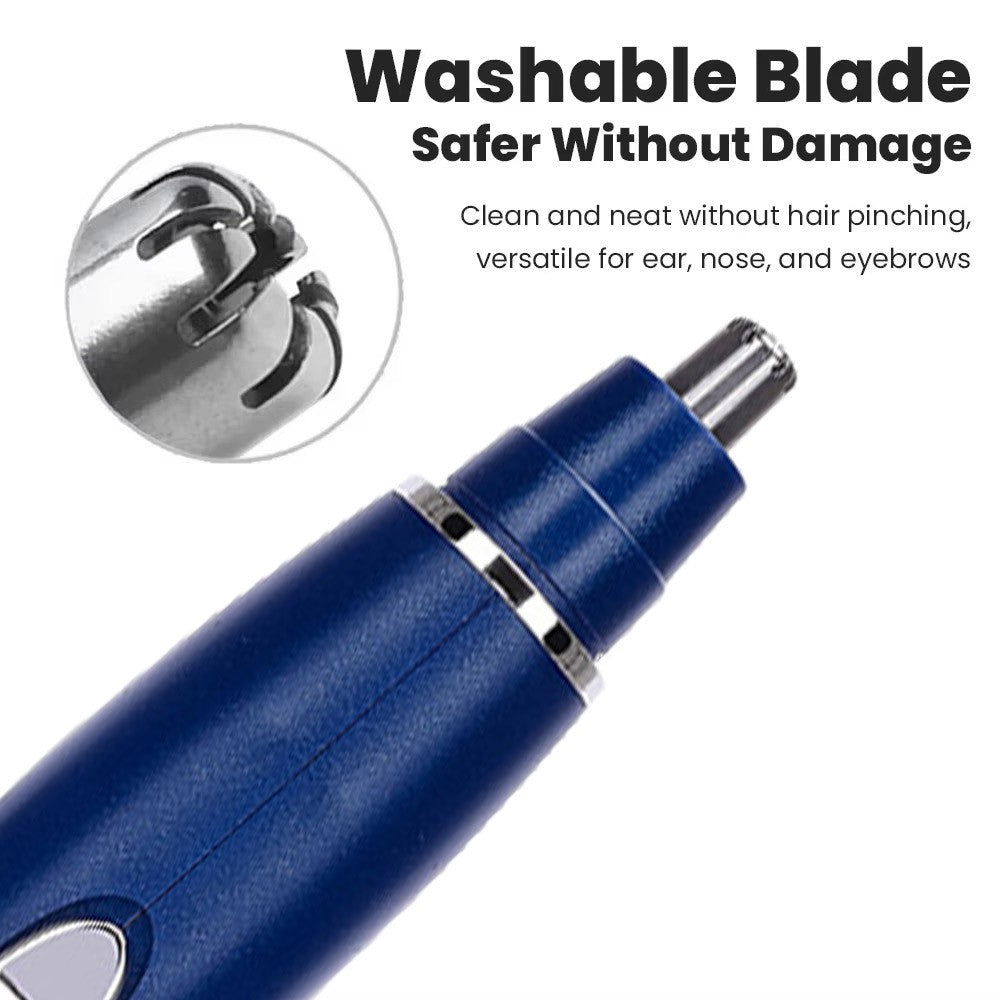 Unisex 3-in-1 Nose Ear Eyebrow Hair Trimmer Face Grooming Clipper