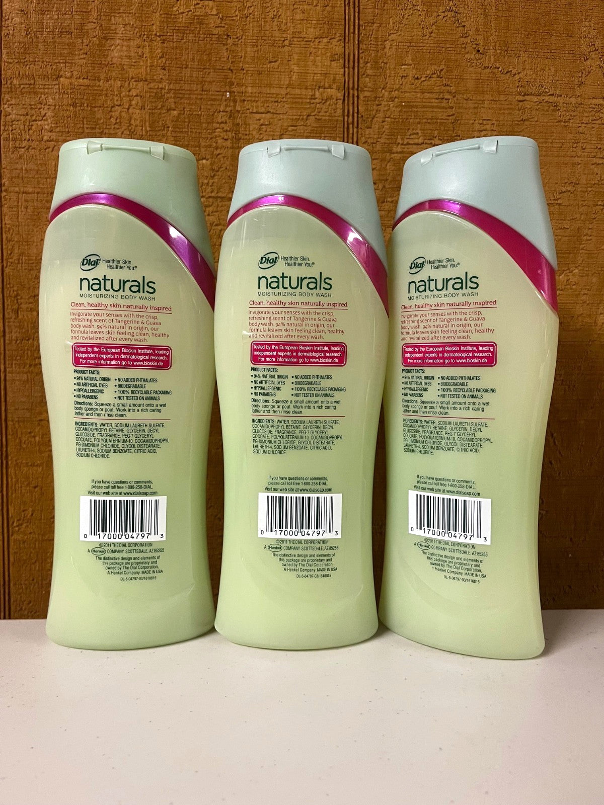 Moisturizing Body Wash Tangerine & Guava - 16 Oz. Natural Hydrating Shower Gel
