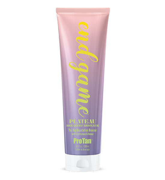 ProTan Endgame Plateau Breaking Bronzer 9.5oz Tanning Lotion with DHA & Henna