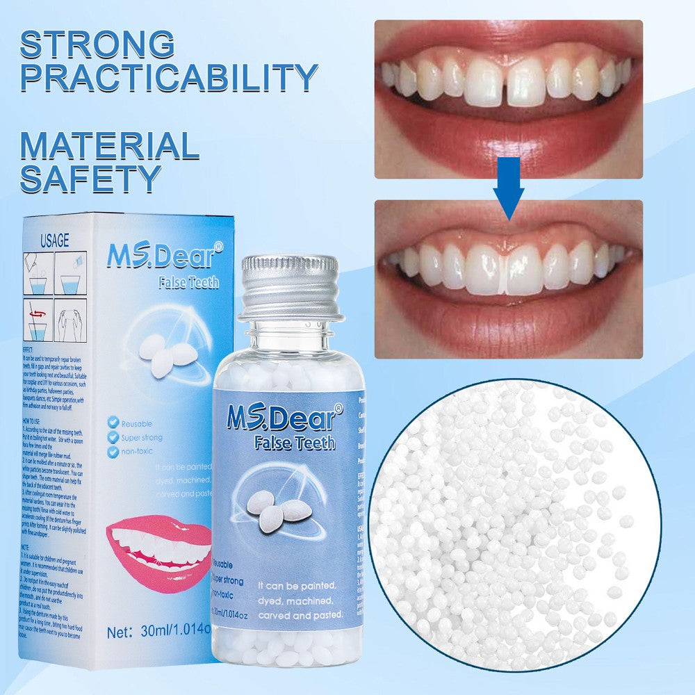 Reusable Moldable Teeth Repair Kit for Broken Gaps and Filling