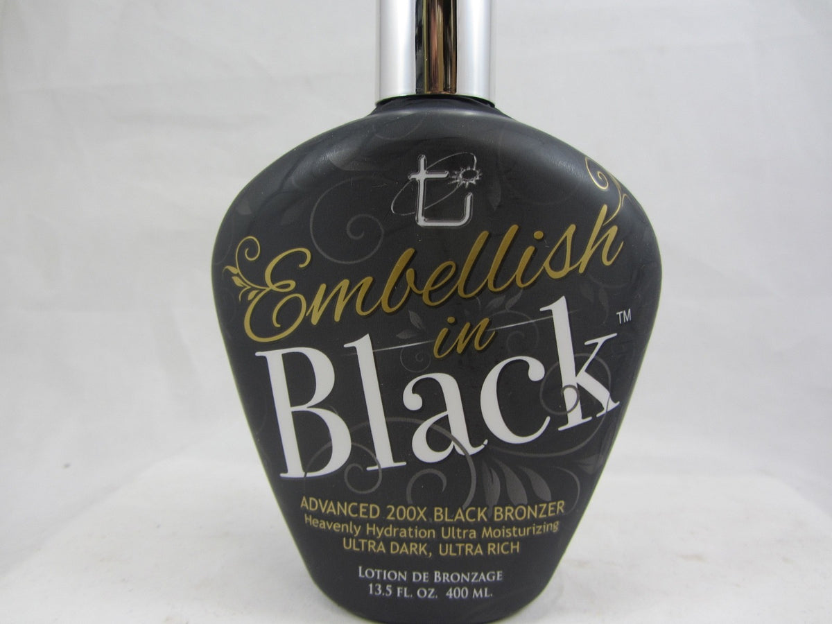 Black Bronzer Tanning Lotion - Advanced 200X for Immediate & Long-Lasting Color