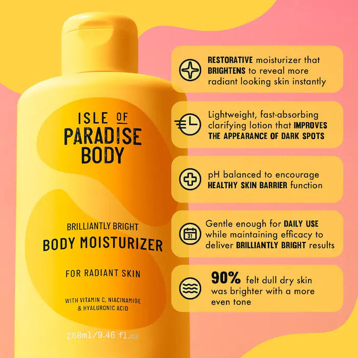 Brightening Body Polish Set - Exfoliating Cleanser & Moisturizer Trio