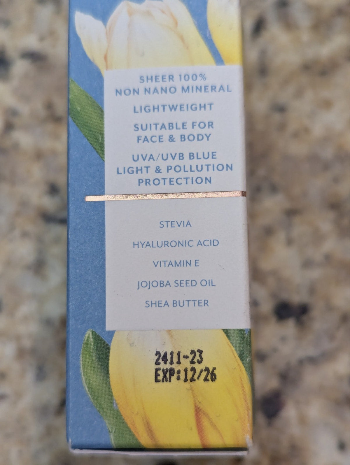 SPF 50 Sunstick Sunscreen with Tulip Dew & Glow - 0.6 oz