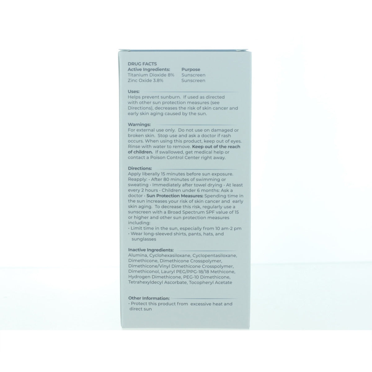 Mineral Sunscreen SPF 40 for Light Skin Tones 1.75oz Broad Spectrum UV Protection