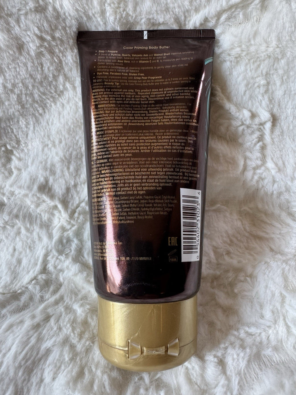 Exfoliating Body Buffer - Sunless Color Priming & Body Scrub 6 Fl Oz