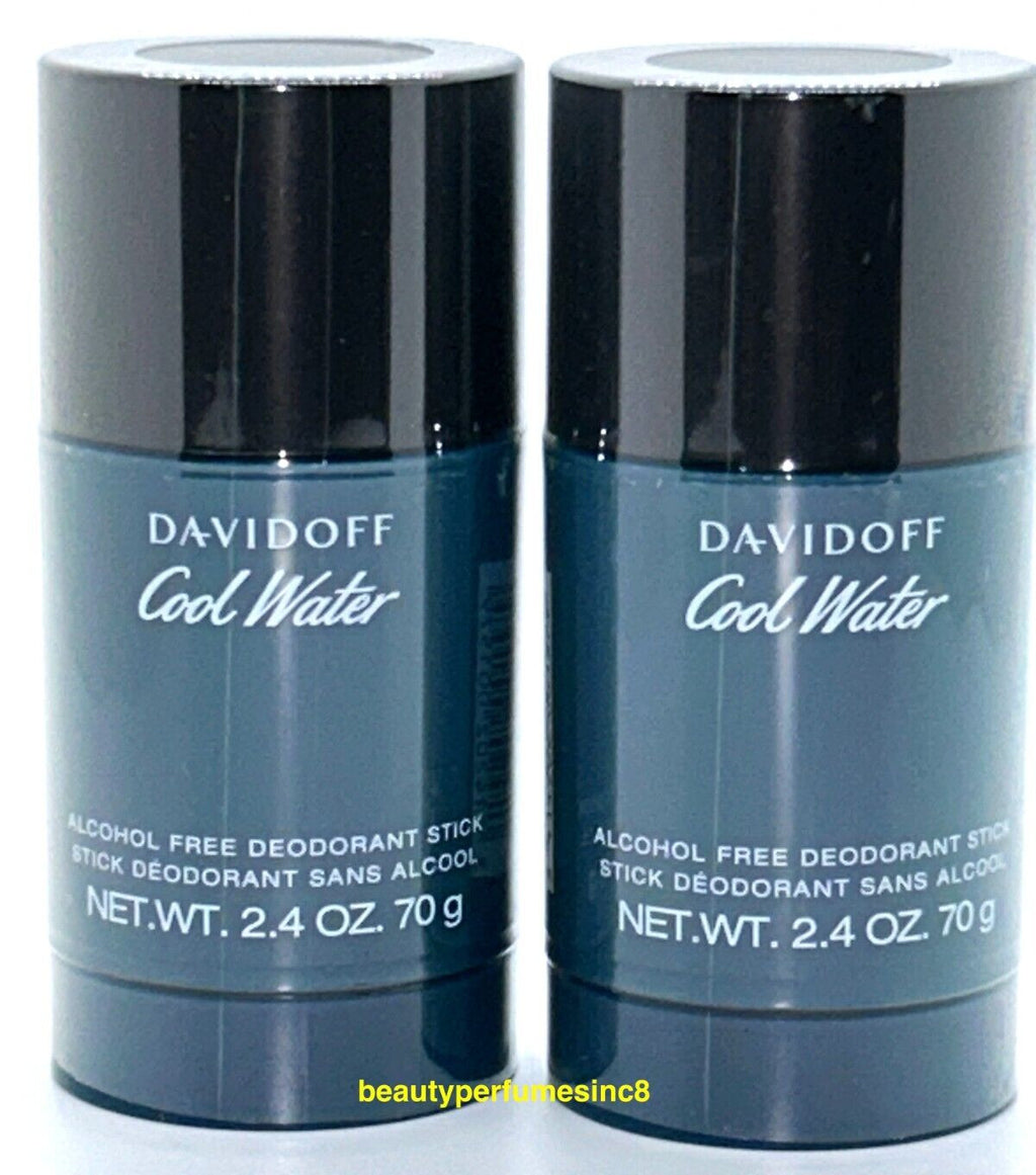 Men's Deodorant Stick - Cool Water by Davidoff 2.4 oz, Fresh Scent, Brand New