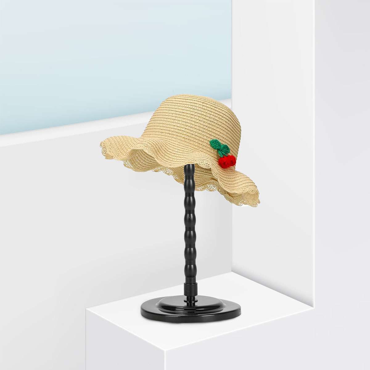Portable Wig Stand Holder 13.8 Inch for Wigs & Hats - 1/2/3 Pack