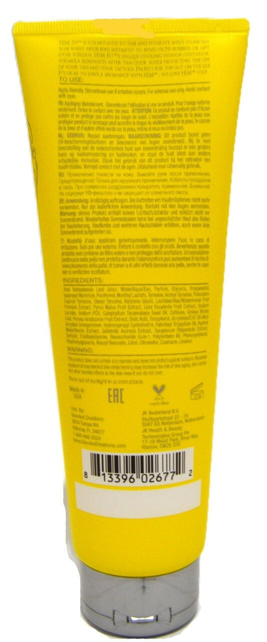 Men's Tanning Lotion with Cooling & Tattoo Protection - 8.5 fl oz