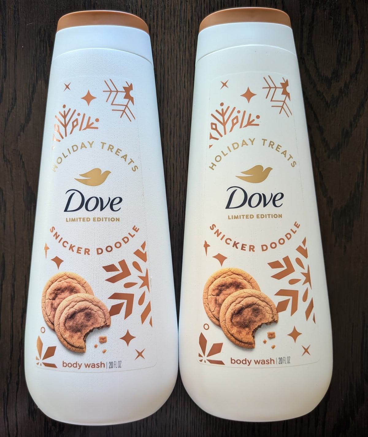 Dove Holiday Treats Body Wash Snicker Doodle 20 fl oz - Limited Edition